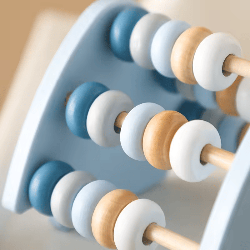 5 In 1 Wooden Rocket Cognitive Baby Educational Toy - Baby Mango