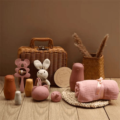 Bunny Basket Gift Set - Baby Mango