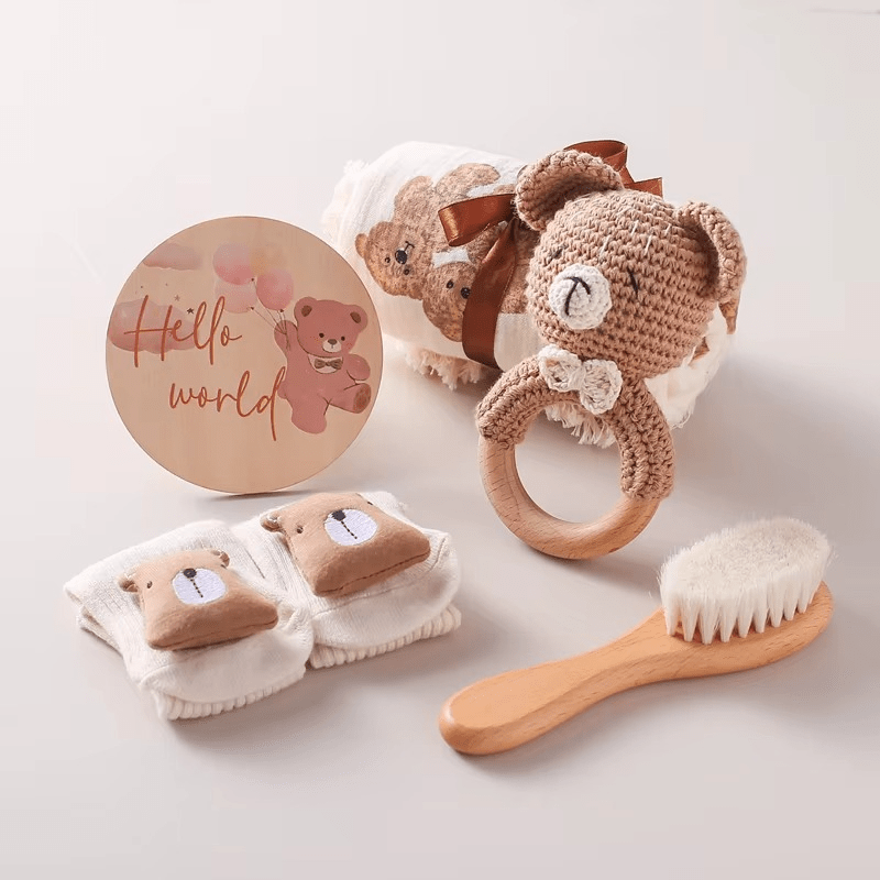 Teddy Organic Baby Gift Set - Baby Mango