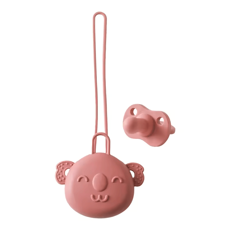 Silicone Koala Pacifier & Case - Baby Mango