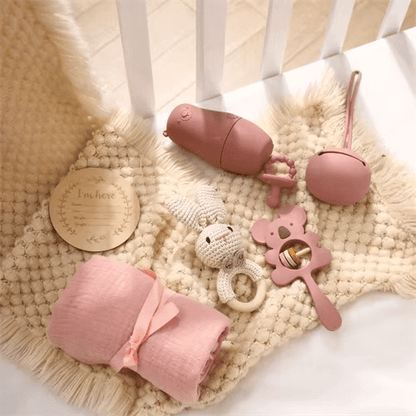 Bunny Basket Gift Set - Baby Mango