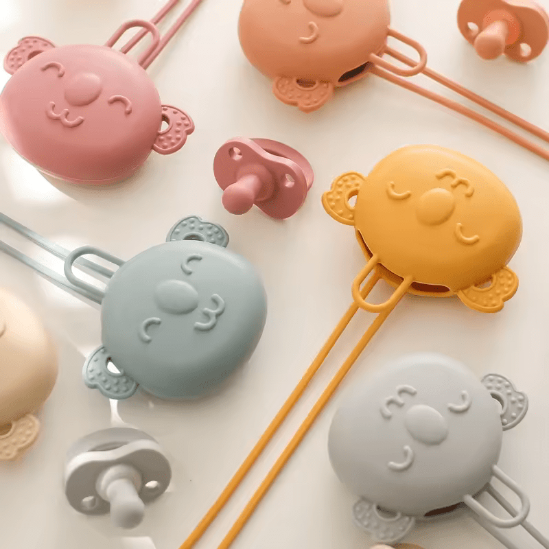 Silicone Koala Pacifier & Case - Baby Mango