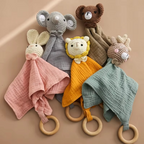 SnuggleRing Comfort Rattles - Baby Mango