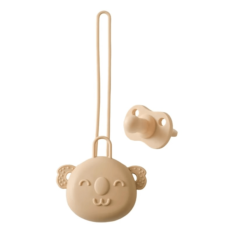 Silicone Koala Pacifier & Case - Baby Mango