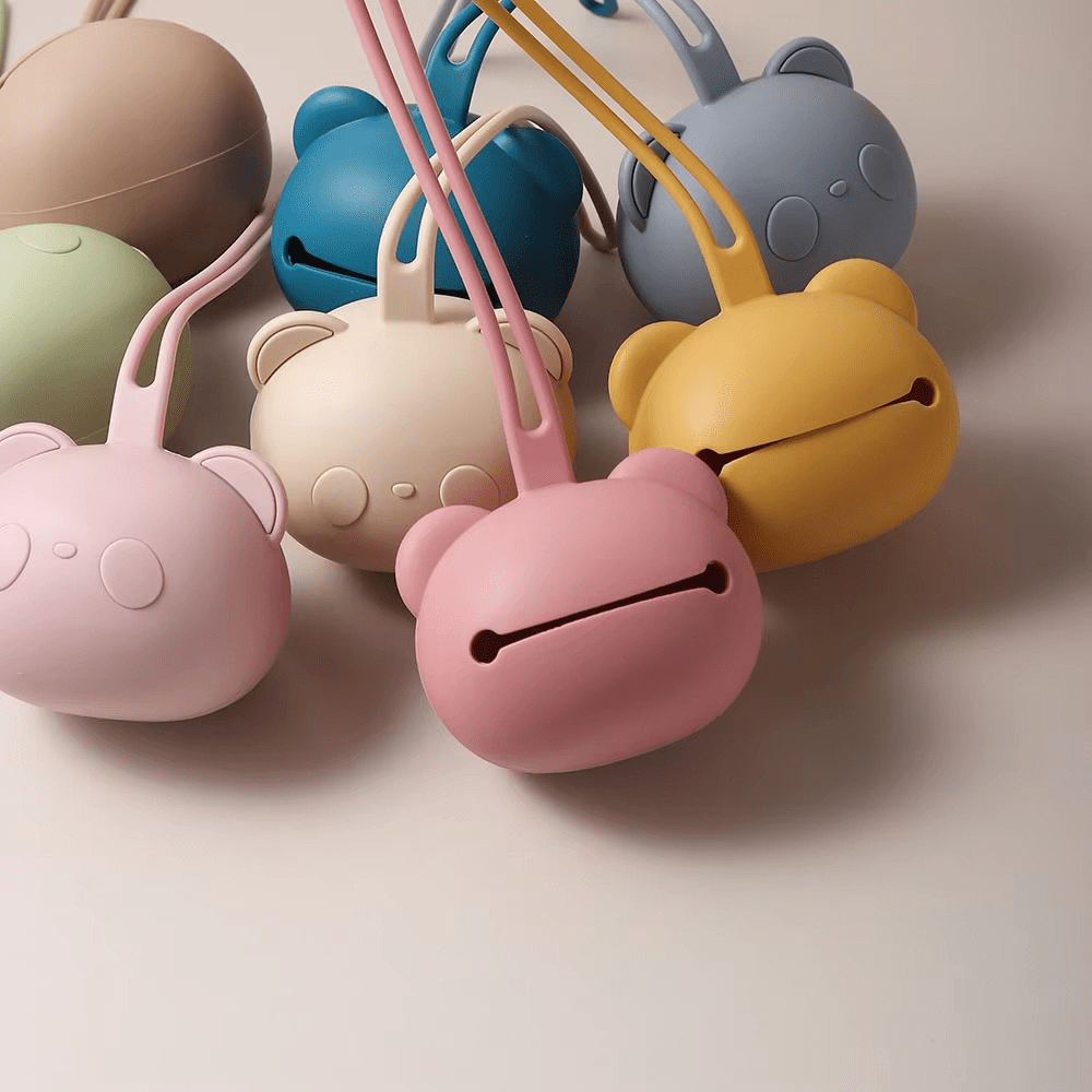Silicone Panda Pacifier Case - Baby Mango