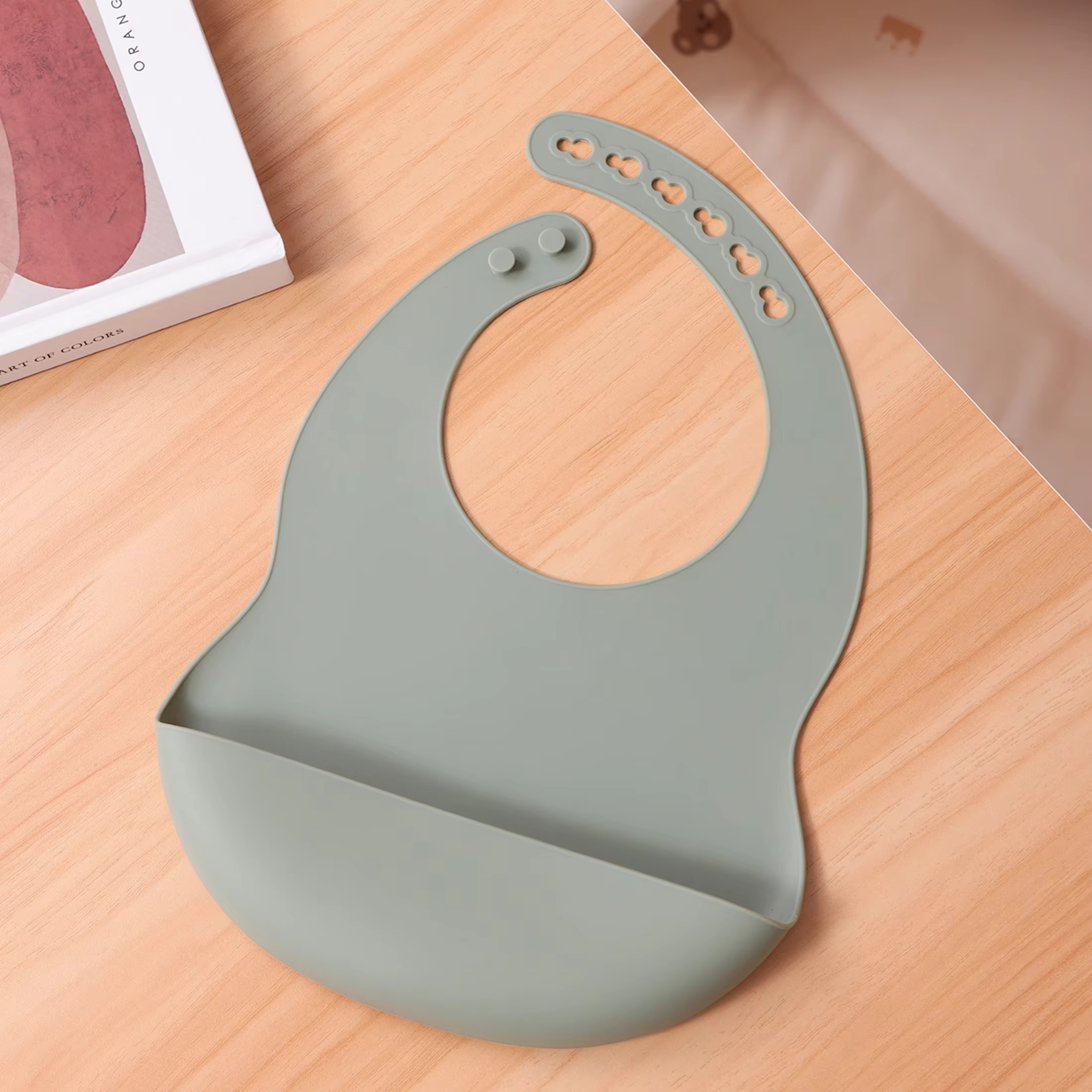 Silicone Bib - Baby Mango